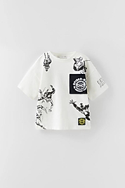 SPIDERMAN BASKILI T-SHİRT